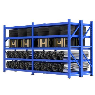 Cina Light and medium duty pallet racking  warehouse stacking shelf high quality capacity OEM&ODM in vendita