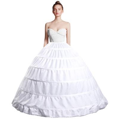 China Breathable Full Shape 6 Circle Skirt Ball Gown Petticoat Petticoat Slip For Wedding Dress for sale