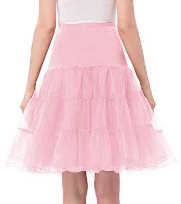 China 50s womens breathable petticoat skirt tutu crinoline petticoat for sale