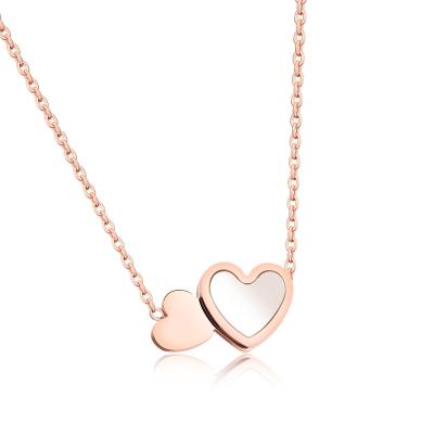 China New Fine Jewelry CLASSIC Shell Heart Elegant Stainless 316L Valentine Gift Necklace for sale