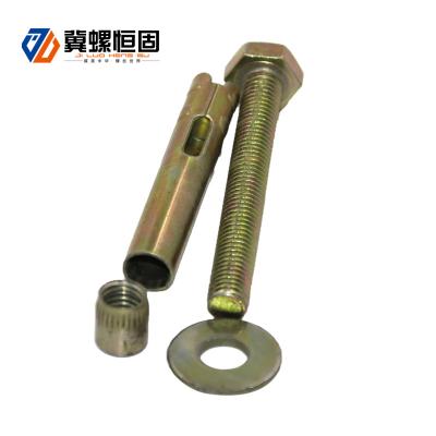 China China Hot Selling Carbon Steel Zinc Colored Steel Sleeve Anchor for sale