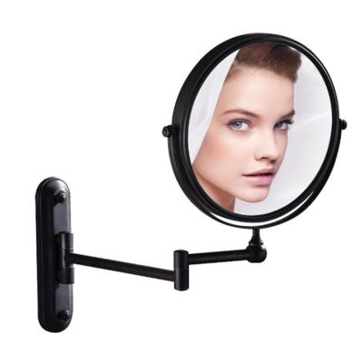 China Custom Wall Mounted Led Lighted Makeup Mirror Wall Mounted Shaving Mirror Bathroom Lighted Makeup Mirrors for sale