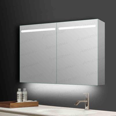 China Customized High Quality Waterproof Bathroom Cabinets Storage Bath Room Wall Hanging Modern Design for sale