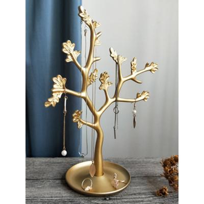 China Hot Sale Creative Home Decoration Fashion New Morden Style Tree Jewelry Display Stand Rack for sale