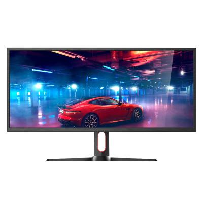 China Non Curved Gaming Monitors 34 Inch Curved Led Computer Monitor For Gaming for sale