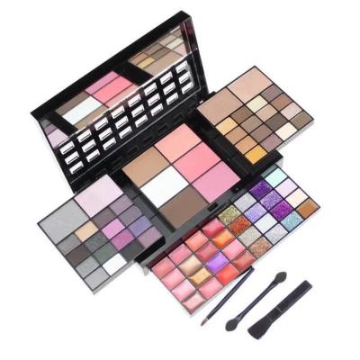 China 74 Colors Waterproof Cosmetic Makeup Sets For Eyeshadow Palette Private Label maquillaje paleta profesional waterproof for sale