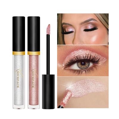 China Eyeliner Glitter Makeup Liquid Waterproof Liquid Eyeshadow Private Label Water Activated Eyeliner Cosmetics for sale