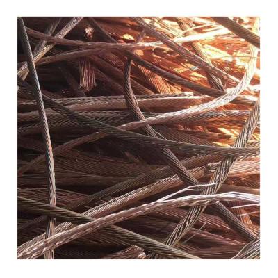 China Lndustrial Wholesale High Grade Over 99% Pure Copper Scrap Wire for sale