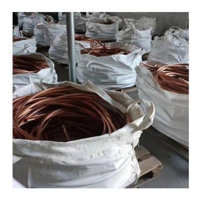 China Purity 100Mt 99.9% Min Copper Scrap Wire Bare Bright Lndustrial Customization for sale