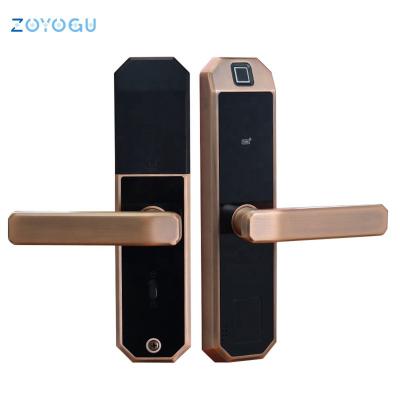 China Aluminum Alloy Tuya Smart Digital Fingerprint Lock New Arrivals Full Automatic Password Intelligent Lock For Home for sale