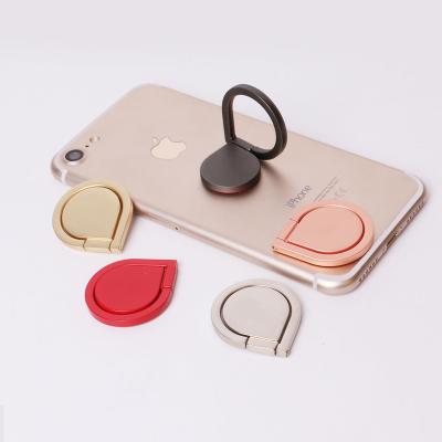 China Magnetic Slim Ring Holder Promotional Gifts Mobile Phone Tablet Holder Stand Finger Holder Car Cell Phone Fixed for sale