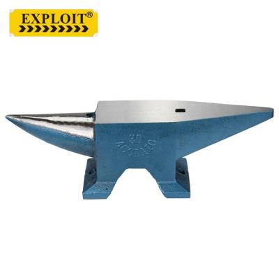 China Adjustable Anvil High Hardness Cast Steel Anvil Forged Casting Forge Cast 30kg Blacksmith Tools Steel Anvil For Sale for sale