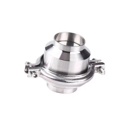 China Stainless Steel Food Grade DN15 Welding Sanitary Check Valve with Normal Temperature for sale