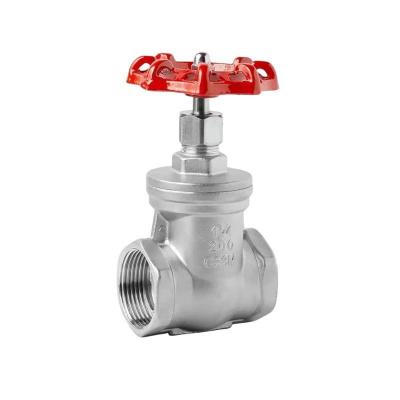 China Stainless Steel Internal Thread Gate Valve Handwheel Gate for Water Industrial Usage for sale