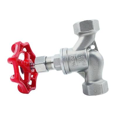 Κίνα Δίπλωμα υδάτων DIN Standard J41H 304 Ατσάλι S-Type Globe Valve με θηλυκό νήμα προς πώληση