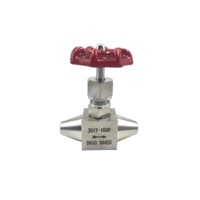 China PTFE Stem High Pressure 316 Stainless Steel Needle Valve for Water Industrial Usage for sale