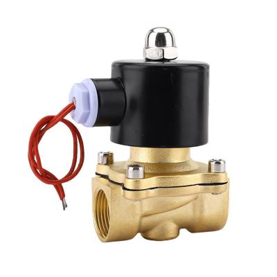 China 2W Brass Solenoid Valve for General Direct Action Normal Temperature Normally Opend for sale