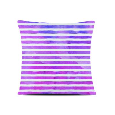 China Home Decor Striped Cushion Cover Simple Style Square Pillow Cushion Covers Decoration for sale