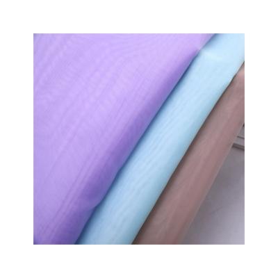 China Breathable High Quality Multicolor Organza And Tulle All Nylon High Density Fabric Dyed Design For Beautiful Dress Or Skirts for sale