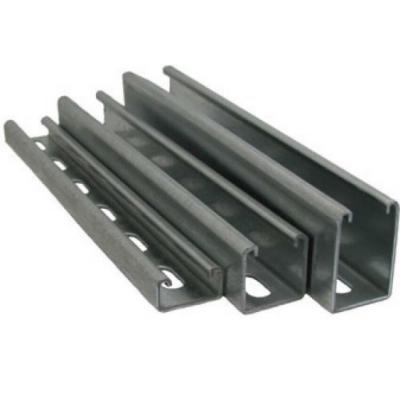 China Indoor / Outdoor Fast Construction / Lead Time Slotted Stainless Steel 3 C Channel for sale