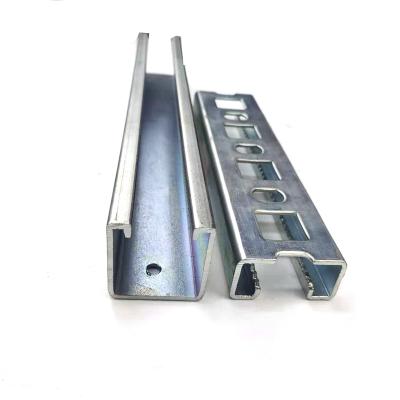 China Customized Support System Zinc Coat Strut C Electroplating Steel Channel for sale