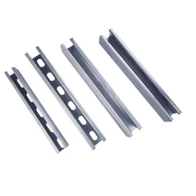 China Solid Support System Qinkai Galvanized Zinc Plating C Cold Formed Channel for sale