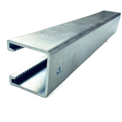 China Decorations / Engineering / Galvanizing Zinc Plating Strut C Channel And Accessories Customized By Qinkai Outdoor Hot Sale for sale