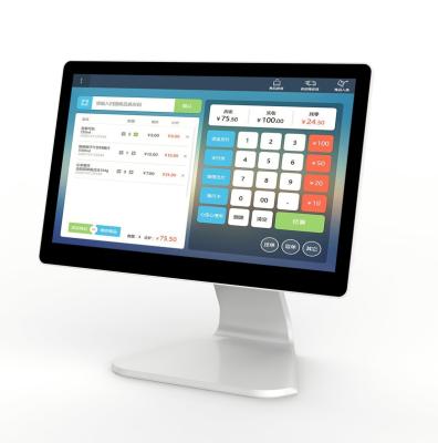 China Windows and Android 15.6 inch Touch Screen POS Terminal POS and Cash Register Desktops 64BG 64BG Systems for sale