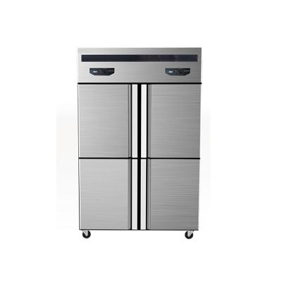 China 304/201 Stainless Steel Customized Large Refrigerator Vertical Stainless Steel Freezer Wholesale for sale