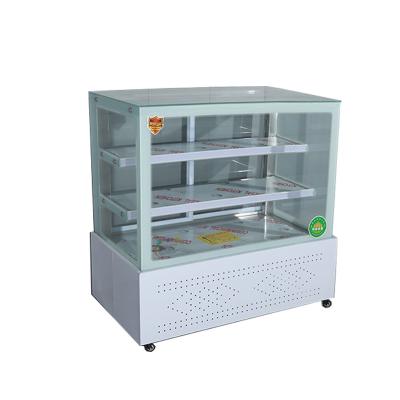 China OEM new style Single-temperature fake logo stainless steel cake display refrigerator with good quality and cheap price for sale