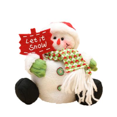 China Hot Selling Christmas Snowman Plush Doll Series Of Cute Gift As Gifts For Kids for sale