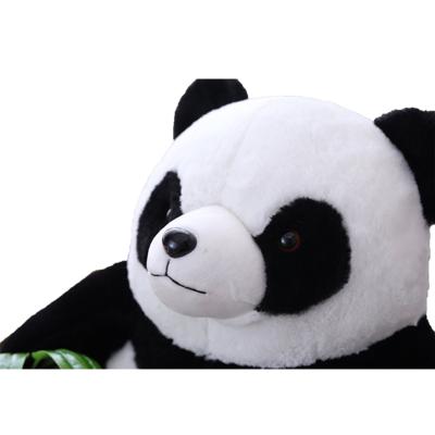 China Factory High Quality Plush Toy With Scarf Big Cute Stuffed Panda Plush Toy for sale