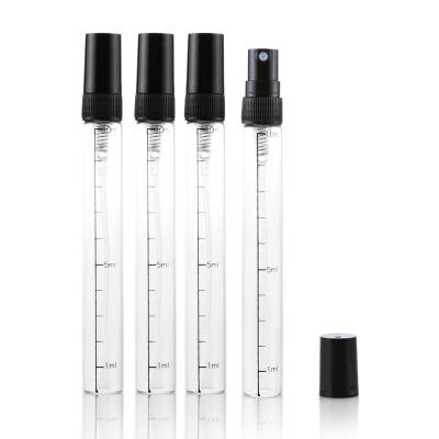 China Personal Care 10ml Glass Sprayer Bottle Scent Tester Atomizer Bottle 10ml for sale