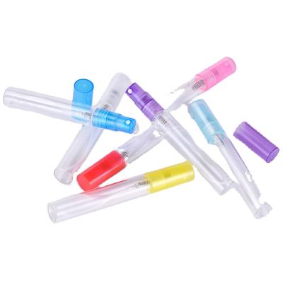 China Cosmetic Refillable Spray 10ml Empty Atomizer Perfume Pen Shape Glass Sprayer Bottle for sale