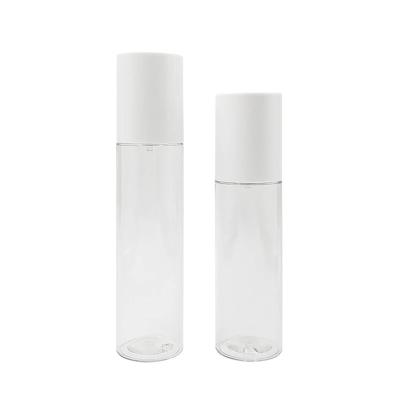 China Household Products Empty Clear 100ml 150ml Refillable Makeup Setting Water Mist Spray Bottle Moisturizing Spray Bottle for sale