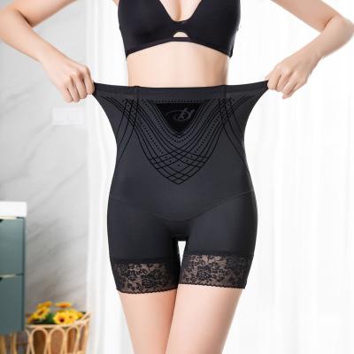 China Antibacterial Plus Size Lace Up Tummy Control High Waist Women Hip Lifting Shaping Corset Waist Slimming Panties Body Shaper Control Panties for sale