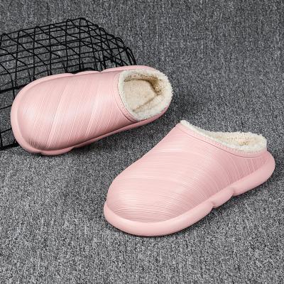 China Fashion Trend Winter Cotton Indoor Slippers, Most Selling Unique Soft Comfortable Cotton Winter Indoor Slippers, Furry Plush Women Slipper for sale