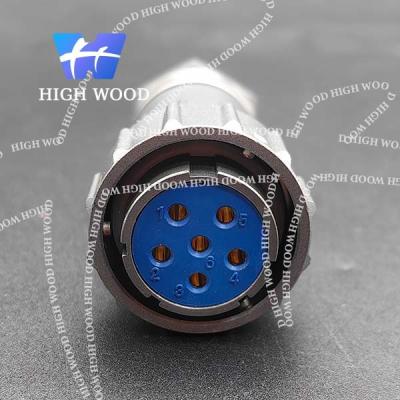 China Circular Waterproof Connector FQ24-6TK-12 zu verkaufen