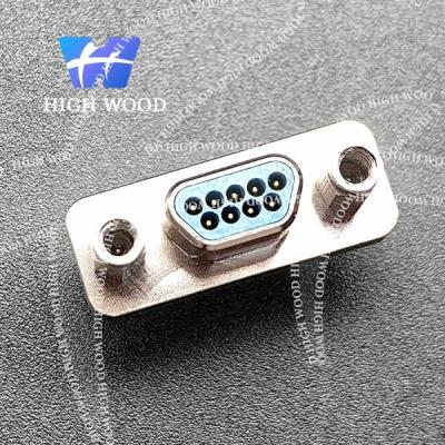 China Micro-D MWDM Solder Cup Metal Shell Connectors ,MWDM2L-9NSP. for sale