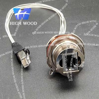 China YW series YW1-23F01S02 metal high-speed network electrical circular RJ45 connector Te koop