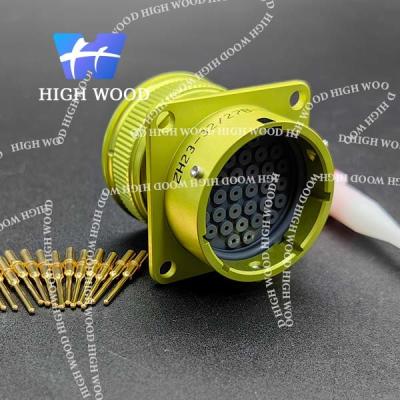 China ZH23 Series  Environmental Resistance  Bayonet Electrical Connector ZH23-32/27B-1-B for sale