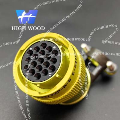 China ZH23 Series  Environmental Resistance  Bayonet Electrical Connector,ZH23-19/22P-8-B for sale