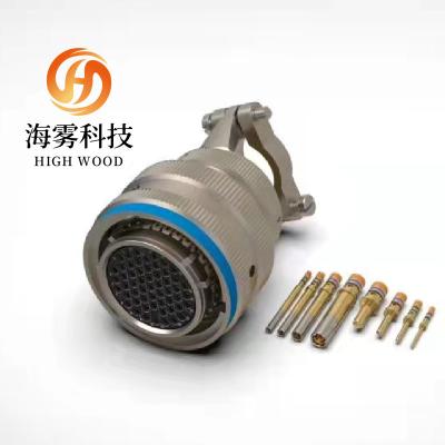 China Aluminiumlegierungs-rundes Verbindungsstück-D38999/26WE35SN Kadmiumüberzug-Crimpkontakte zu verkaufen