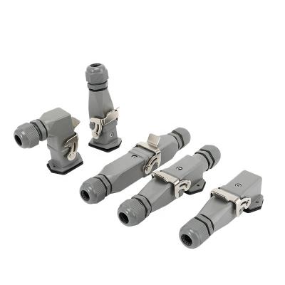 China 4 Pin 10A 230/400v HA-004 Automotive Heavy Duty Connector For Automation Equipment for sale