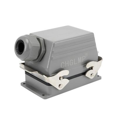 China CHGLMP Automotive HE Series Rectangular Side Entry 48 Pin Industrial Heavy Duty Connector for sale