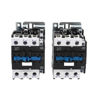 China Good Quality Silver Alloy A Naidian CJX2-5011 AC Contactor Motor Starter Relay for sale