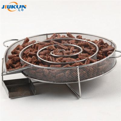 China Easily Assembled Wood Pellet or Chips GRILL Cold Grill Smoke Generator with 2 Handles 10 Hour GRILL Smoking for sale