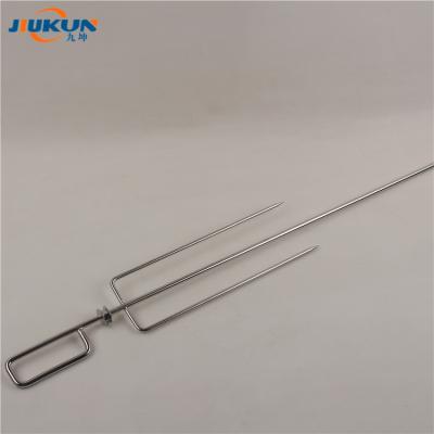 China Dustproof Roasting Sticks Made Of 304 Stainless Steel Food Grade Barbecue Grill Skewer for sale