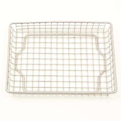 China Plain Weave Hot Sale 2018 Stainless Steel Wire Mesh BASKET For Kitchen for sale