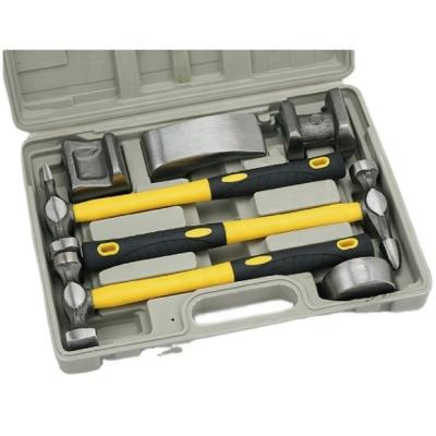 China Years of Excerience Household Tool Kit, Soft Repair Kit Fiberglass Handle Rubber Grip Body 7pcs Car Auto Shock Absorber Dent for sale